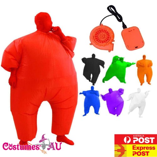 Mens inflatable sumo costume - sumo,