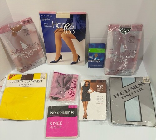 Vtg hosiery lot - vtg, pantyhose