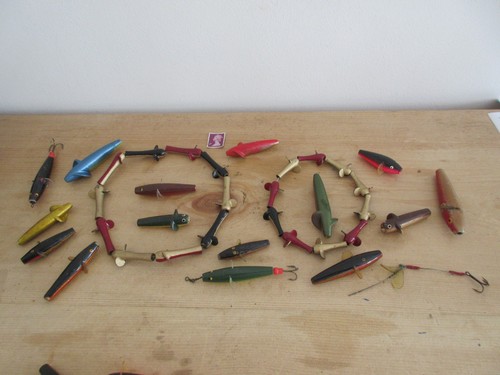 35x devon minnows lot 3 - -, with