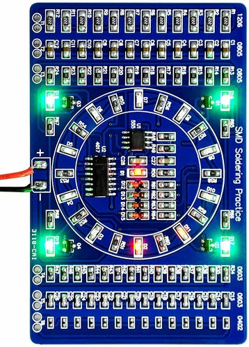 Soldering practice smd - practice,