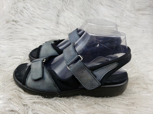 Clarks springers blue - springers, leather