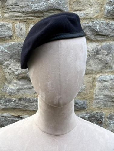 Dark navy blue berets genuine - navy,