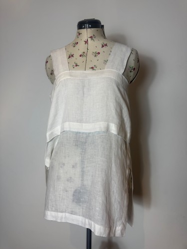 Shirin guild white linen strap - shirin,