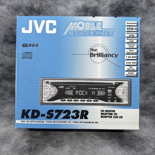 Jvc s723r car stereo cd - kd-s723r,
