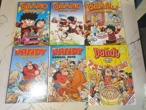 Beano dandy annuals job - beano,