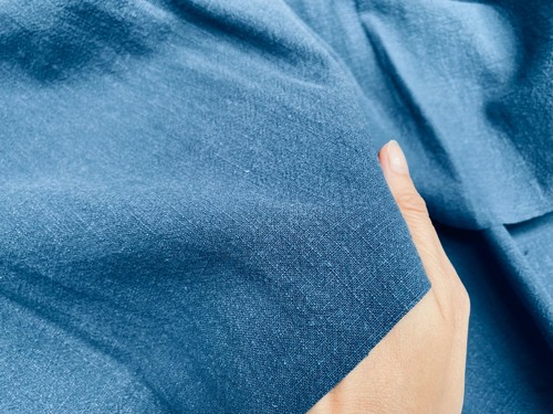 Plain stone washed linen - plain,