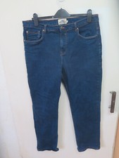 Men's Mantaray classic blue jeans. 38" regular. Stretch.