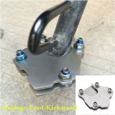 Universal Enlarge Stainless Steel Side Kickstand Stand Extension Plate Motor
