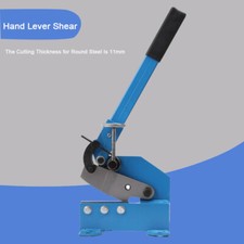 Hand Lever Shear Hand Sheet Guillotine Metal Bench Scissor Cutter 125mm Steel