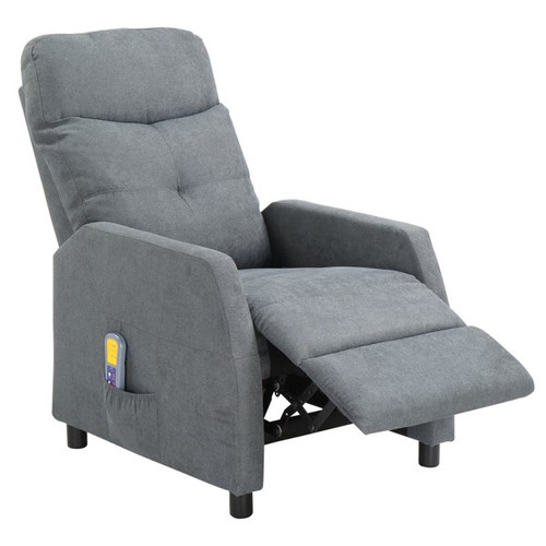 Heated recliner massage chair - heated,