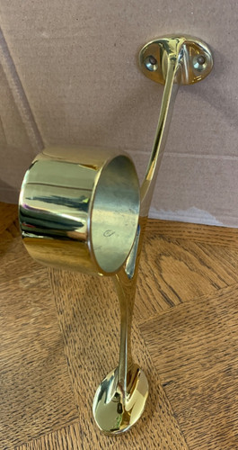 Nos solid brass - solid, foot