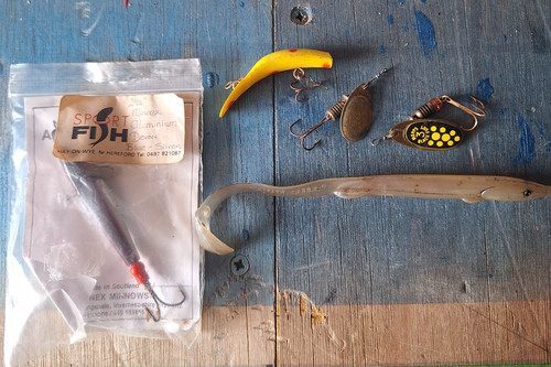 Vintage fishing helin - fishing, helin's