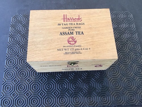 Vintage harrods assam tea - harrods,