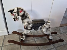 Vintage Wooden Rocking Horse