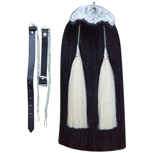 Horse hair sporran original - hair,