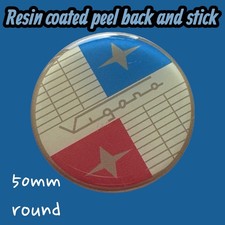 Lambretta vigano resin badge Scooter body panel leg shield Li Tv SX LD GP LD D L