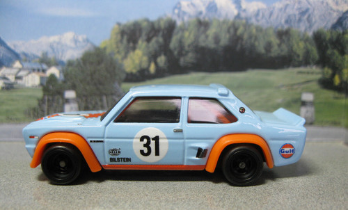 Fiat 131 abarth rally car - fiat,