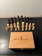 VINTAGE CHAVET  CHESS SET  -