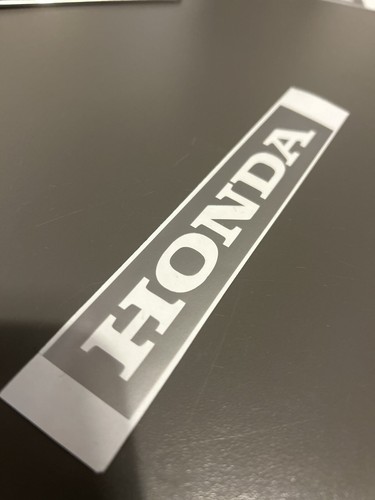 Honda seat stencil - seat,