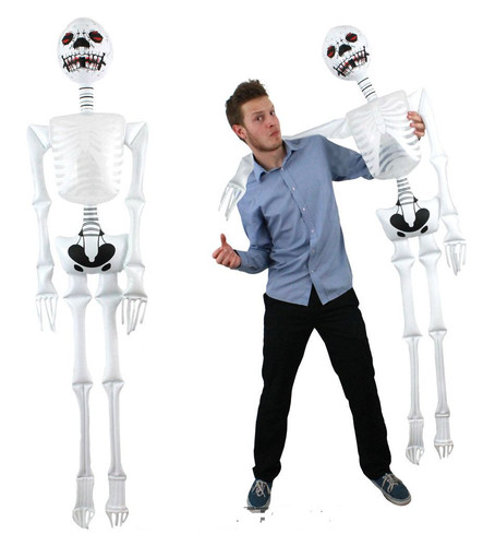 6ft human skeleton inflatable - 6ft,