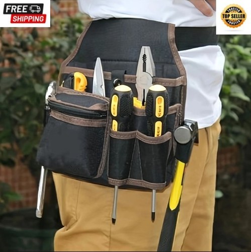 Electrician waist tool bag - electrician,