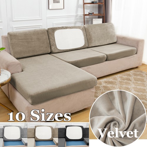 Stretch velvet sofa - stretch,