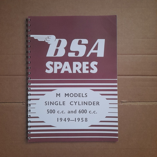 Bsa m20 m21 m33 parts - m20,m21,m33, book