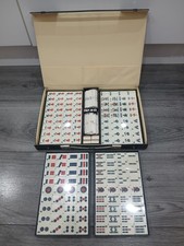 Mahjong game set bamboo tiles