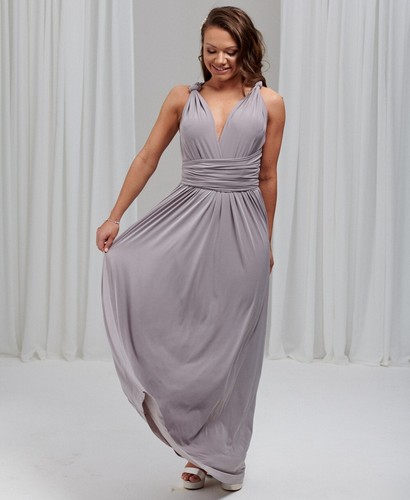 Dove grey multiway bridesmaid - grey,