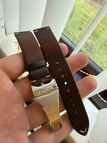 20mm tudor strap brown - 20mm,