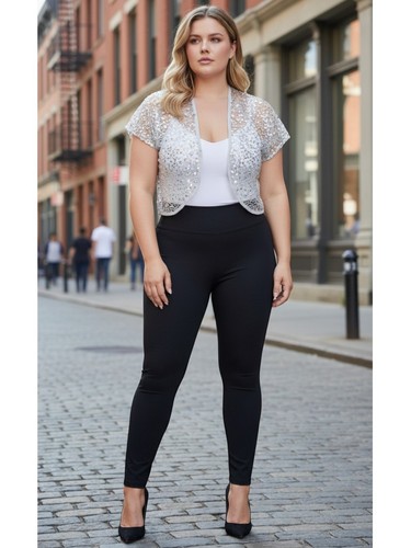 Ladies white lace - white,