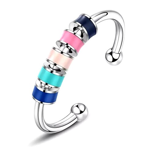 Spinning fidget ring - ring, with