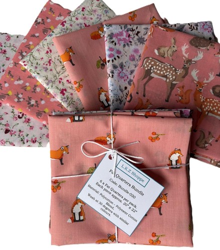 Fabric fat quarters bundle - fabric,