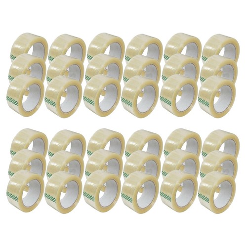 Clear tape rolls parcel - clear,