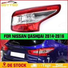 Outer Right Brake Turn Signal Light Taillight For Nissan Qashqai 2014-2016