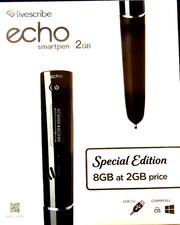 Livescribe Echo Smartpen Special Edition 8GB Compatible with MAC/Windows 