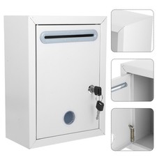  Public Complain Box Donation Boxes for Money Rustic Style Mailbox