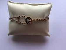 Alex Monroe gold plated buckle