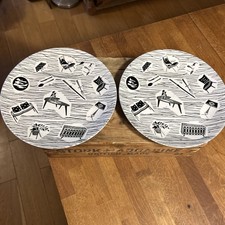 Vintage Ridgway Potteries Homemaker – Pair Large Dinner Plates – Great!