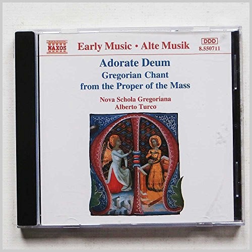 Adorate deum gregorian chant - deum, /