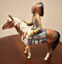 Beswick Mounted Indian Chief