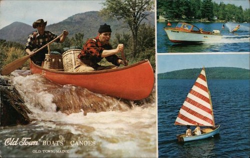Old town maine canoe - maine, me