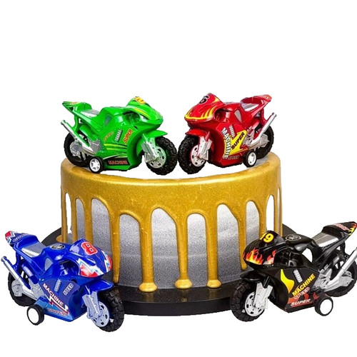 Motorcycle cake topper - motorcycle,