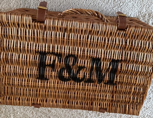 Fortnum mason wicker basket - fortnum, &