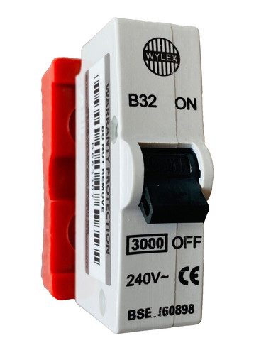 Wylex amp curve 3ka mcb - curve,