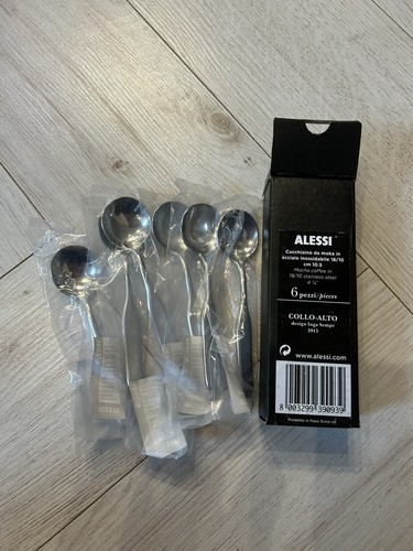Alessi mocha coffee spoons - alessi,