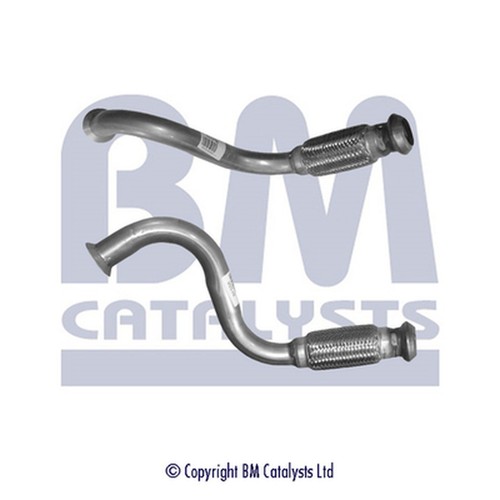 Front exhaust pipe - front, +