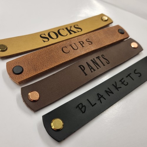 Personalised leather drawer - personalised,