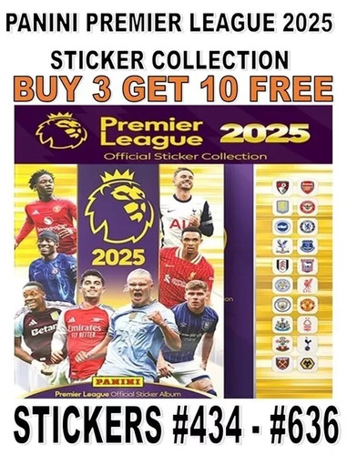 Panini premier league 2025 - league,