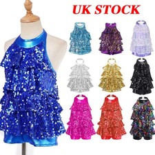 UK Girls Sequins Jazz Dance